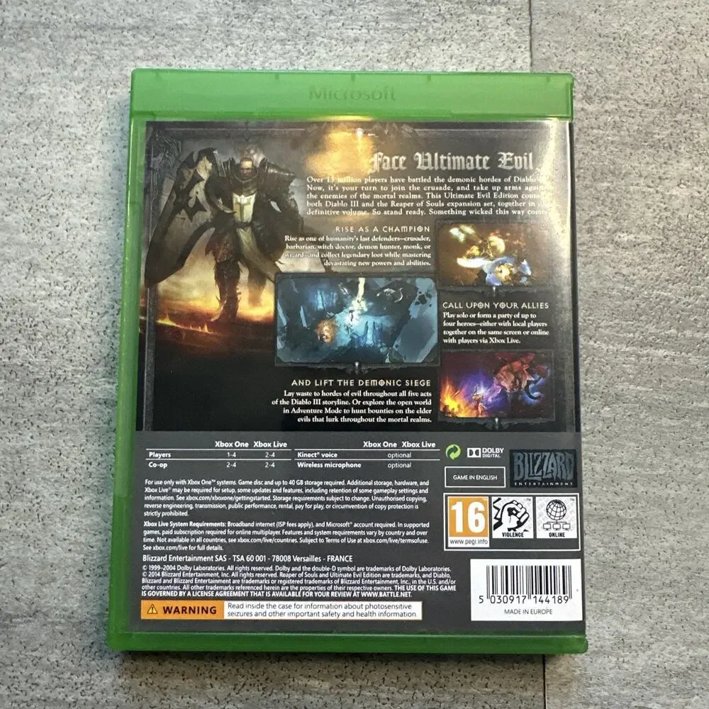 Diablo III: Reaper of Souls - Ultimate Evil Edition - Xbox One
